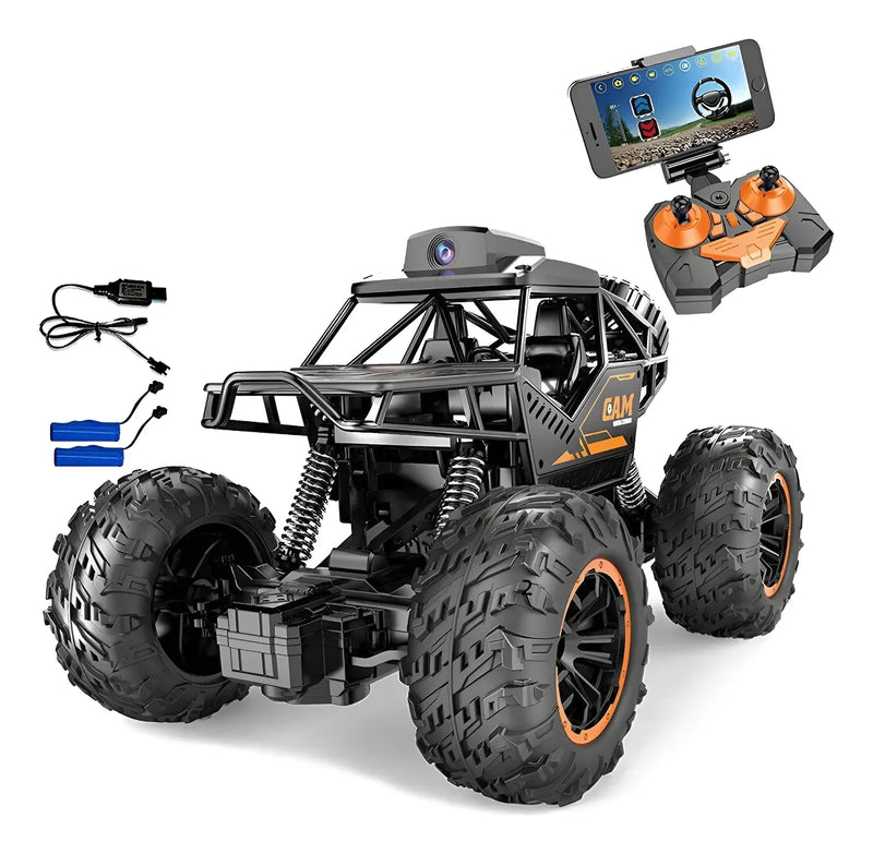 Caminhão Monstruo 4x4 1/18 A Com Controle Remoto De 2,4 G