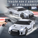 Carrinho Controle Remoto Drift Bateria Recarregavel 4x4 Nissan Gtr