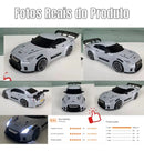 Carrinho Controle Remoto Drift Bateria Recarregavel 4x4 Nissan Gtr